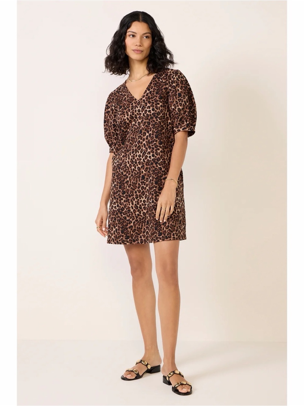 NWT Evereve Shay Leopard Print Dress Size XL